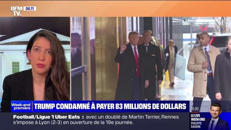 Donald Trump condamné à payer 83 millions de dollars pour diffamation envers une écrivaine