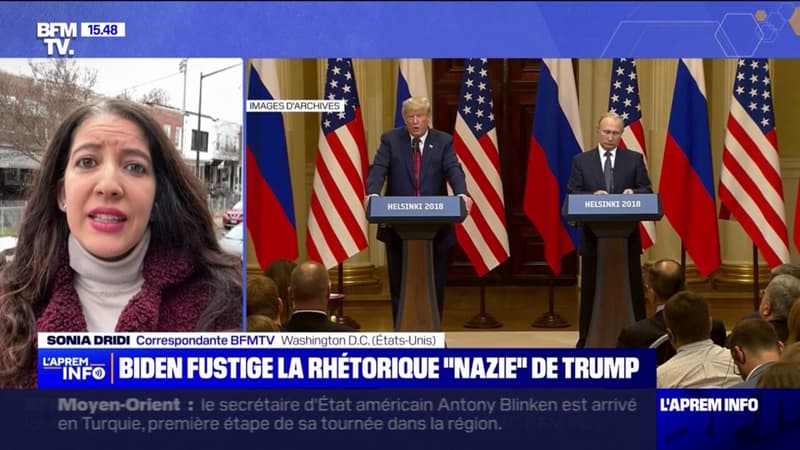 États-Unis: en campagne dans l’Iowa, Donald Trump accuse Joe Biden d’attiser les peurs