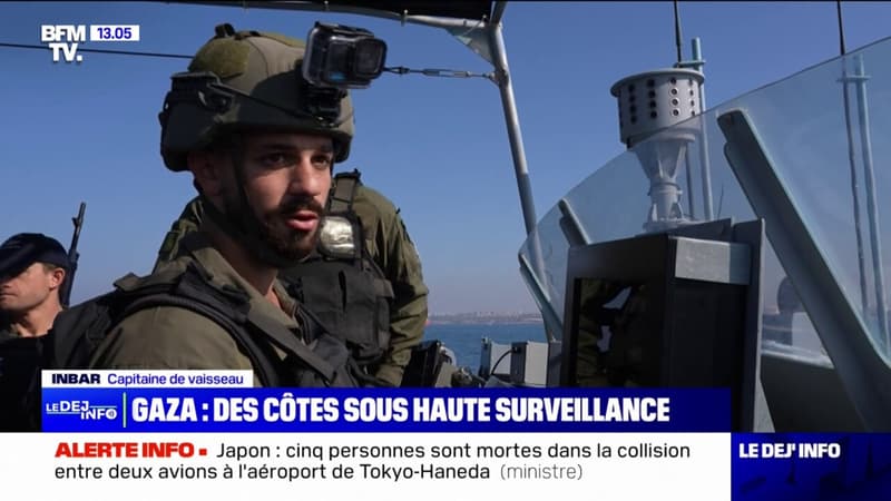 Gaza: des patrouilleurs israéliens sillonnent les côtes pour déjouer d’éventuelles infiltrations terroristes