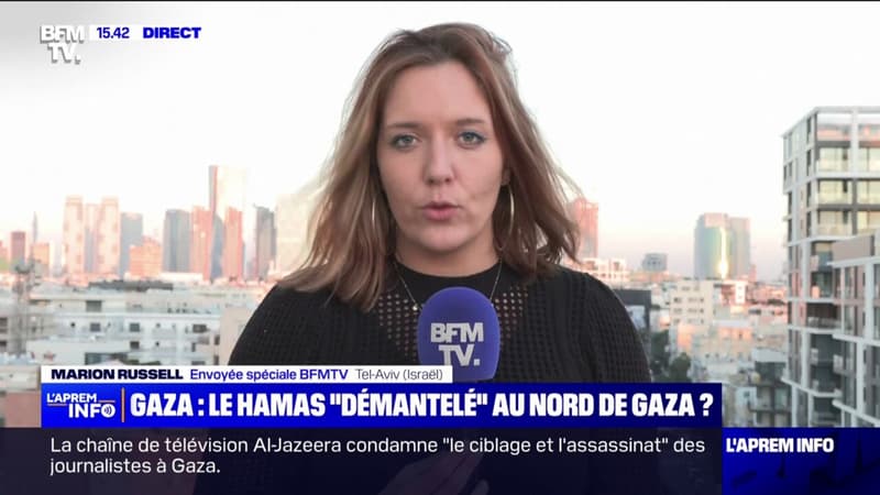 Gaza: l’armée israélienne affirme avoir “démantelé” le Hamas au nord de l’enclave palestinienne