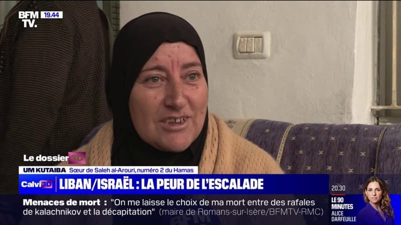 “Il espérait mourir en martyr”: BFMTV a rencontré la sœur de Saleh al-Arouri, numéro 2 du Hamas, tué ce mardi dans la banlieue de Beyrouth