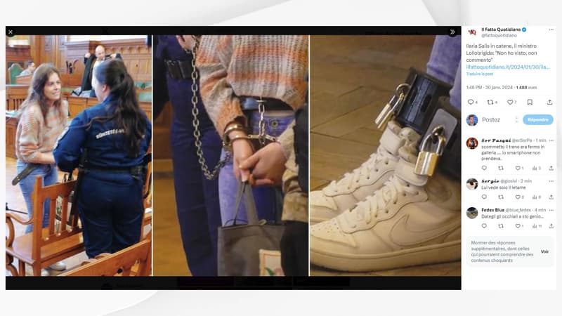 Une Italienne apparaît enchaînée “comme un animal” devant un tribunal hongrois après une manifestation antinazie