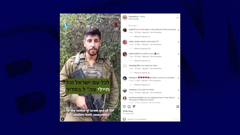 Gaza: un acteur de la série “Fauda”, réserviste de l’armée israélienne, grièvement blessé