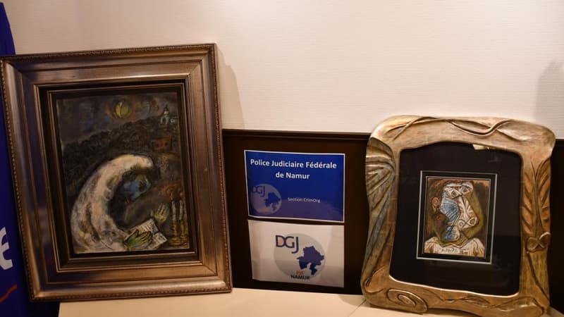 Belgique: des œuvres de Picasso et Chagall volées il y a 14 ans retrouvées dans une cave à Anvers