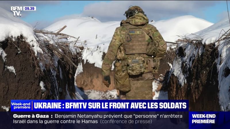 Ukraine: entre froid et fatigue, les conditions difficiles des soldats sur le front