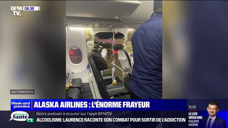 Un avion perd sa porte d’évacuation d’urgence en plein vol à Portland aux États-Unis