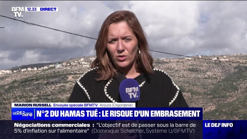 Une manifestation s’est tenue en Cisjordanie, dans le fief du numéro 2 du Hamas tué dans une frappe israélienne à Beyrouth