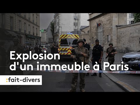Explosion d’un immeuble à Paris
