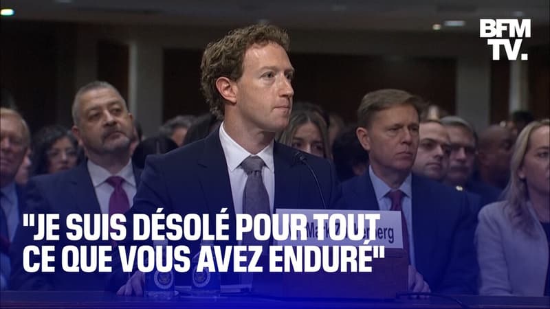 Mark Zuckerberg présente ses excuses en direct lors de son audition au Sénat américain