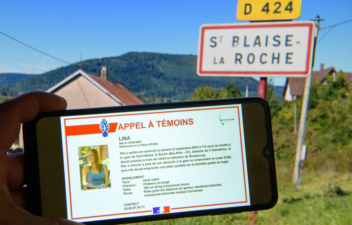 Disparition de Lina : Malgré une opération de gendarmerie de grande ampleur, toujours aucune trace de l’adolescente