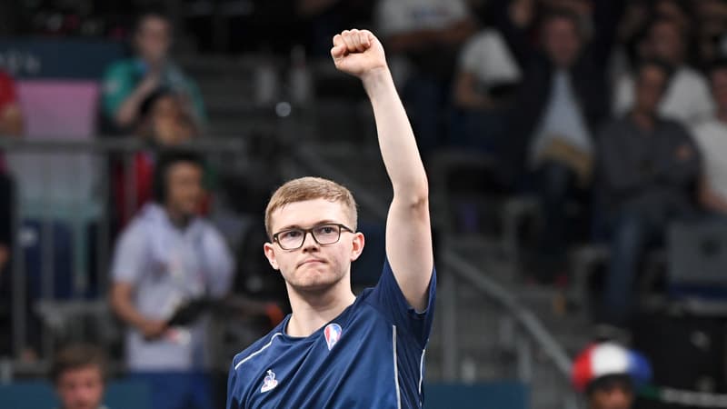JO 2024 (tennis de table): Alexis Lebrun explique à Griezmann ce qu’il crie après les points