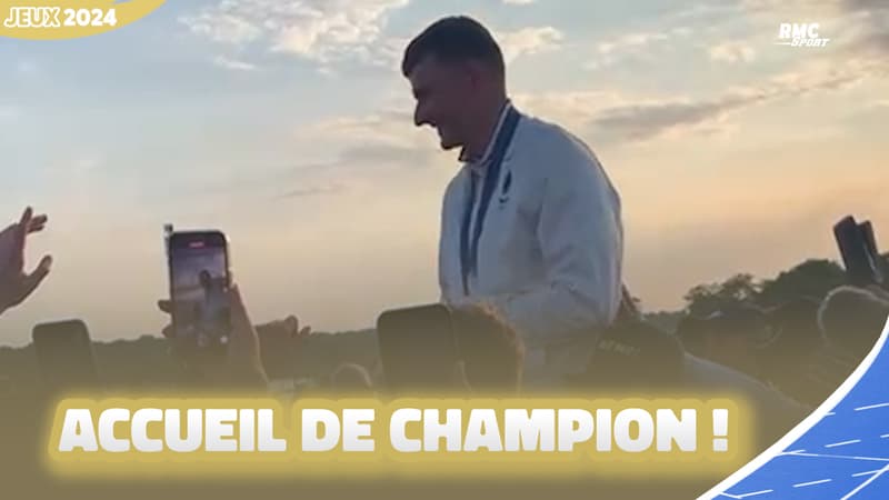 JO 2024 / Canoë : Gestin accueilli en champion olympique au siège de la fédération