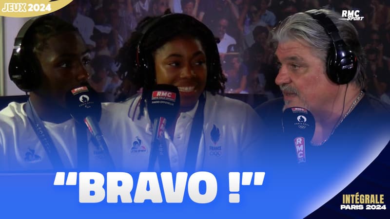JO 2024 / Judo : “Moi je vous dit bravo !”, Douillet félicite Gaba et Cysique, médaillés olympique
