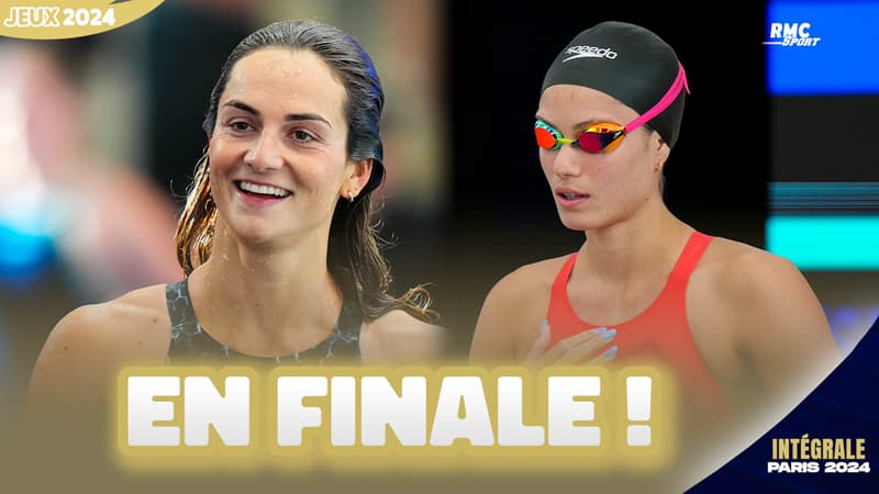 JO 2024 / Natation (F) : “Deux fois plus heureuses”, se réjouissent Gastaldello et Terebo, qualifiées en finale