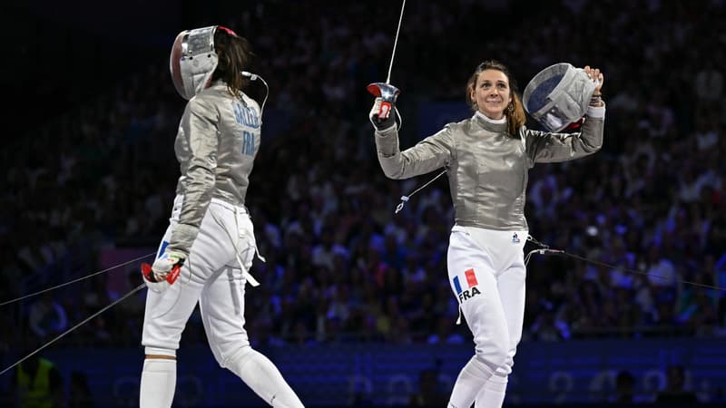 JO 2024 (escrime): Apithy-Brunet s’offre l’or au sabre après une finale 100% française, Balzer en argent