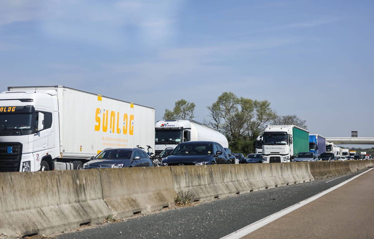 Sud-Ouest : La circulation reste difficile sur l’A62 entre Bordeaux et Toulouse après qu’un poids lourd s’est renversé