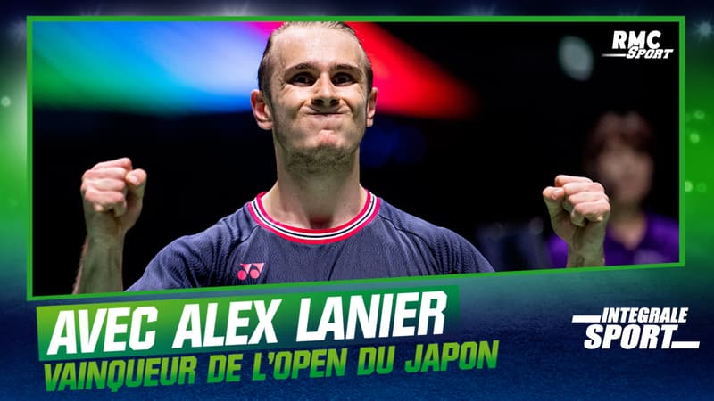Badminton : Alex Lanier, vainqueur de l’Open du Japon, invité de l’Intégrale Sport