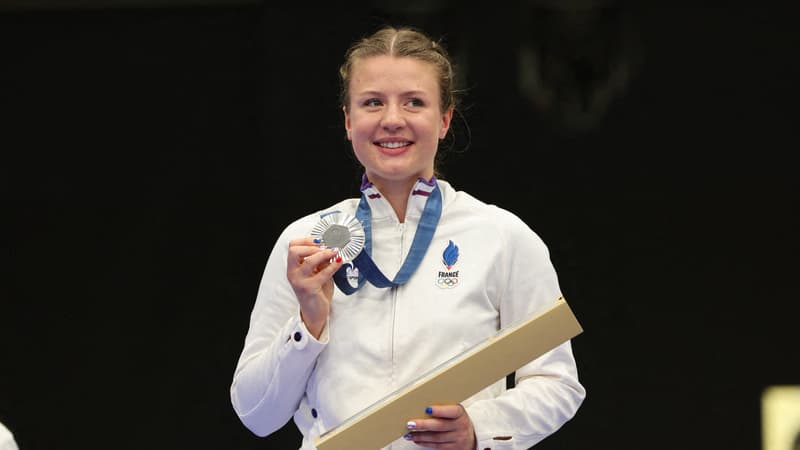 JO 2024 (pistolet 25m): qui est Camille Jedrzejewski, la première médaillée française au tir de ces Jeux