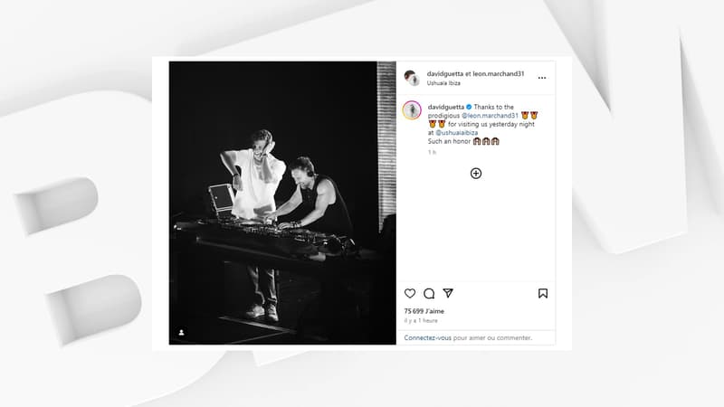 “Un honneur”: Léon Marchand et David Guetta s’affichent en duo en boîte de nuit à Ibiza