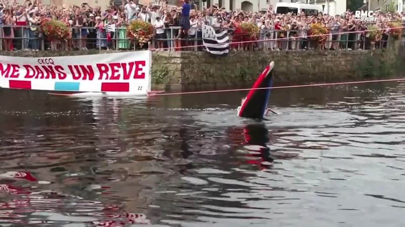 JO 2024 / Canoë : Grosse ambiance à Quimperlé pour fêter la médaille d’or de Gestin
