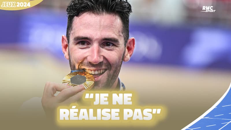 JO 2024 / Cyclisme sur piste : “Je ne réalise pas”, la magnifique émotion de Thomas médaillé d’or à l’Omnium