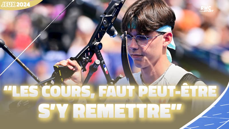 JO 2024 : Entre les cours et le tir à l’arc, comment Baptiste Addis (17 ans) compte préparer l’avenir