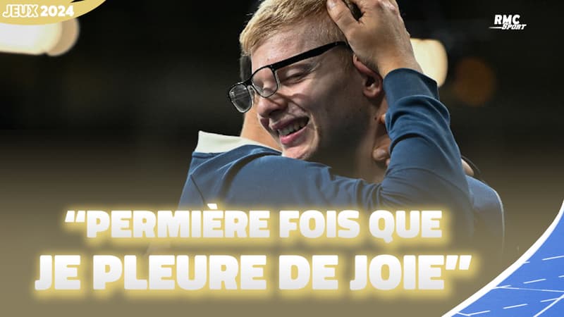 JO 2024 / Tennis de table : “La première fois que je pleure de joie”, Lebrun a réalisé son “rêve”