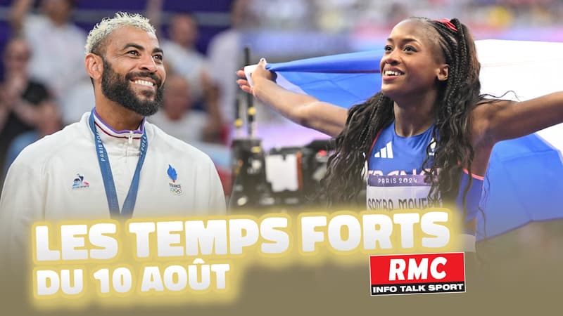 JO 2024 : les temps forts du 10 août avec les comms’ RMC