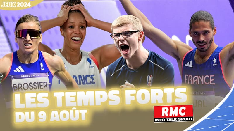 JO 2024 : les temps forts du 9 août avec les comms’ RMC