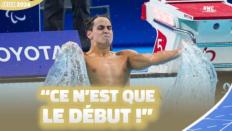 Jeux Paralympiques / Natation : La fierté de Didier qui ramène sa première médaille d’or à la France