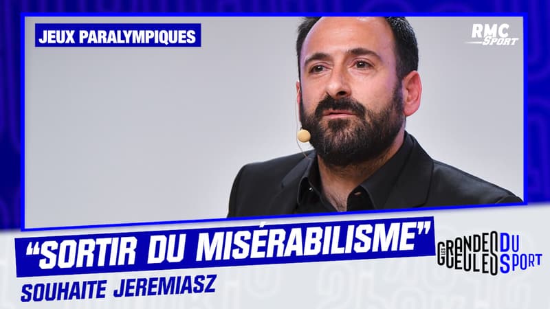 Jeux paralympiques : “Il faut sortir de ce côté misérabiliste” demande Jeremiasz