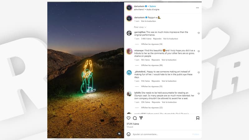 JO 2024 (breaking): “Raygun ne mérite pas cet honneur”, un artiste critiqué pour son œuvre lumineuse en hommage à l’Australienne