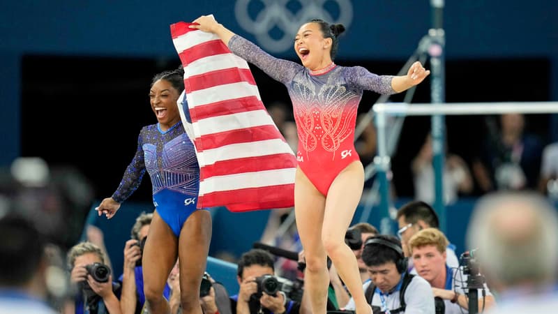 JO 2024 (gym): “Pourquoi ils faisaient chut pendant mon passage?”, Biles et les gymnastes américaines ne comprennent pas l’attitude du public