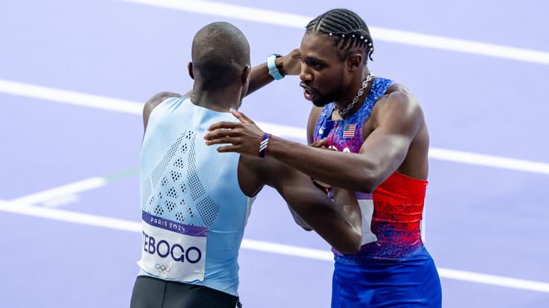 JO 2024 (athlétisme): sacré sur 200m, Letsile Tebogo se paie “l’arrogant” Noah Lyles