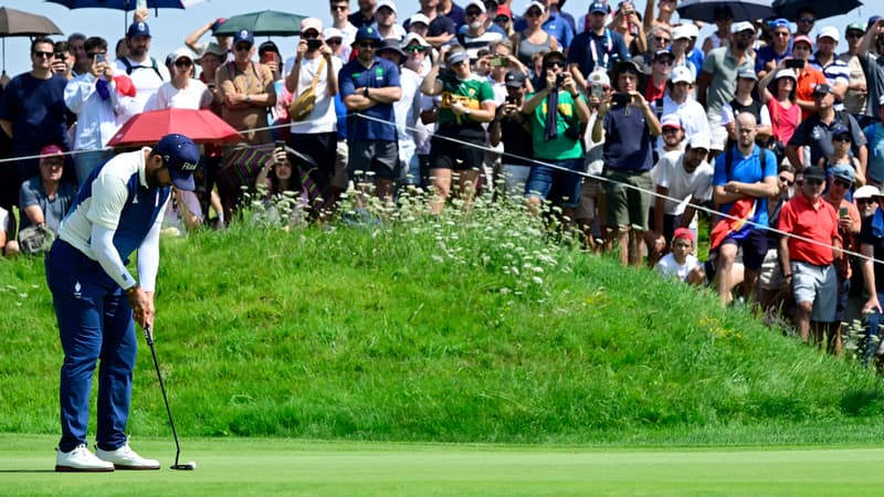 JO 2024 (golf): l’impressionnante procession derrière le Français Matthieu Pavon… qui a même surpris l’intéressé