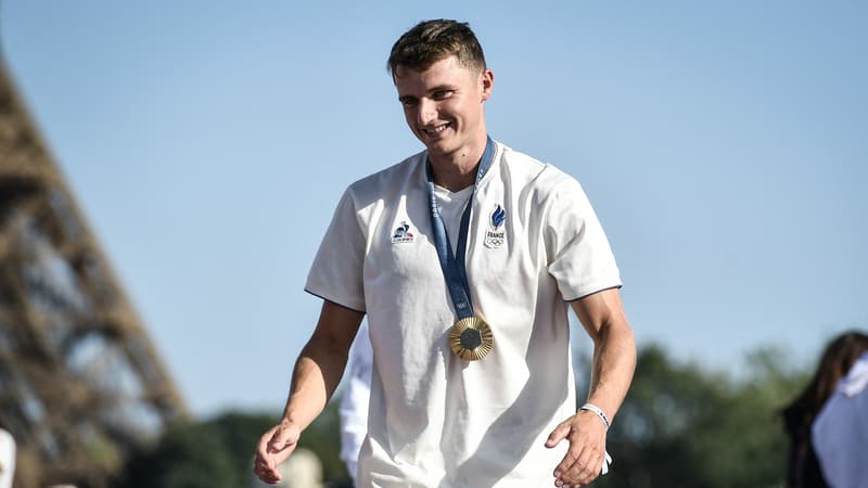 JO 2024: “On n’avait jamais vu ça”, fête totalement dingue à Quimperlé pour le champion olympique Nicolas Gestin