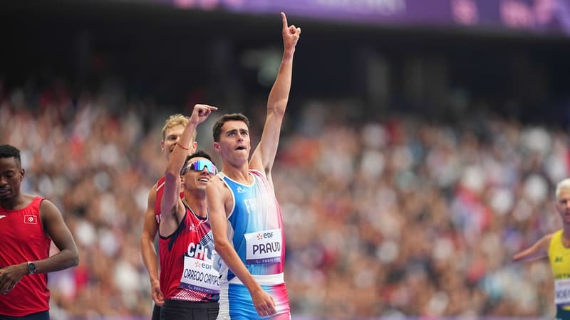 Jeux paralympiques: “Mieux que dans mes rêves”, Antoine Praud sur son nuage après une folle remontée