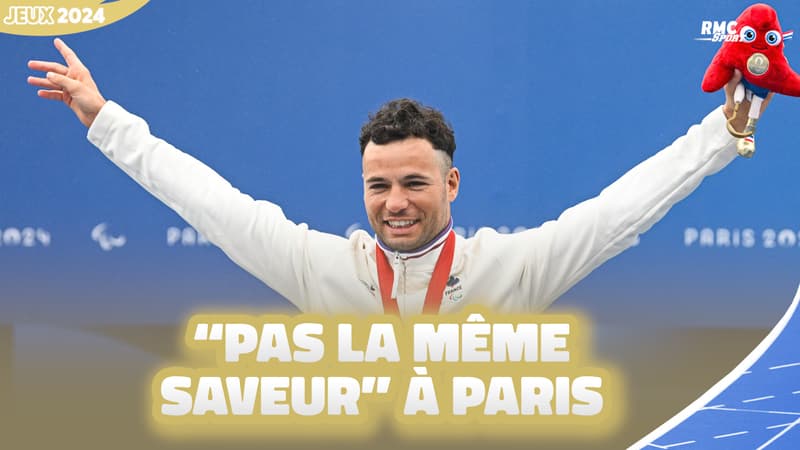 Jeux Paralympiques : “Pas la même saveur” qu’à Tokyo, se réjouit Jouanny,  médaille d’or en paracyclisme