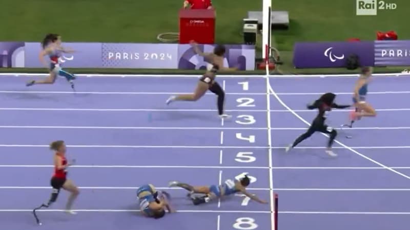 Jeux paralympiques: la terrible chute d’Ambra Sabatini, qui fauche sa compatriote et prive l’Italie d’un triplé au 100m