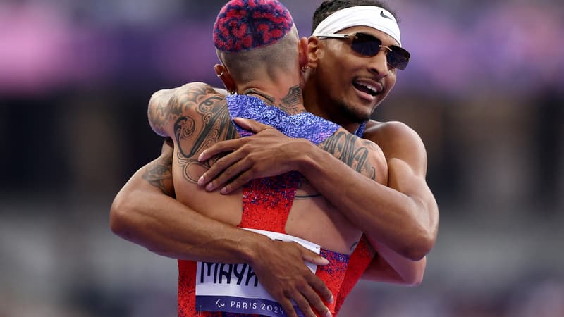 Jeux paralympiques: pourquoi le sprinteur Nick Mayhugh s’est teint son scanner cérébral sur les cheveux