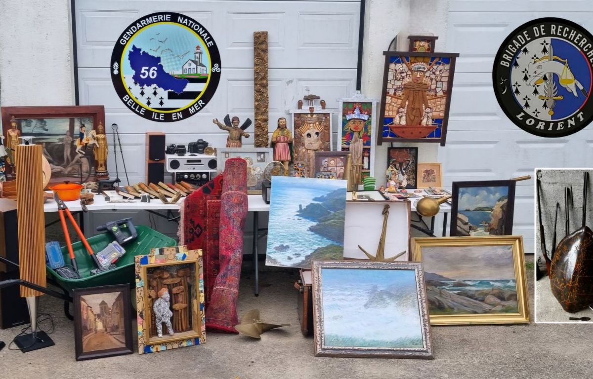 Bretagne : Antiquités, œuvres d’art, hi-fi… Le cambrioleur nocturne raflait tout à Belle-Ile-en-Mer