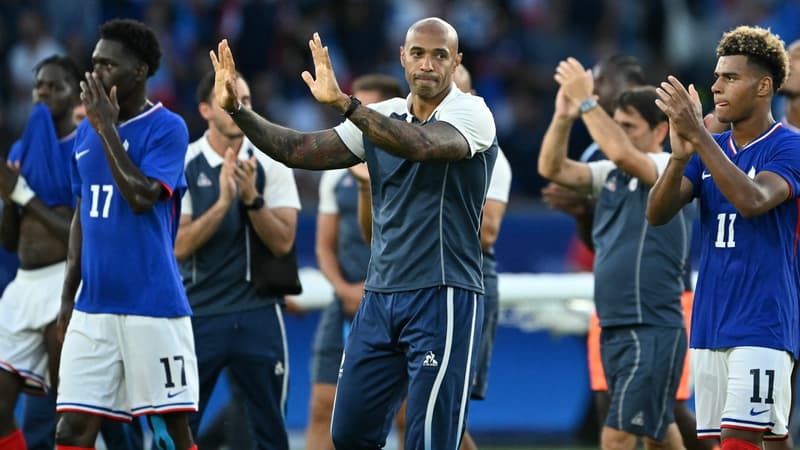 “Ça dépasse tout ce que j’ai fait”: les mots forts de Thierry Henry à ses joueurs lors des JO 2024 de Paris