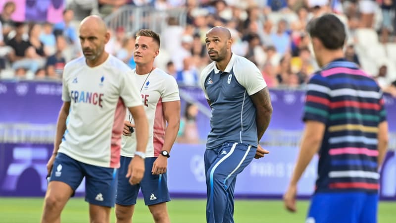 JO 2024: Thierry Henry agacé par le manque de “classe” de ses joueurs contre l’Argentine