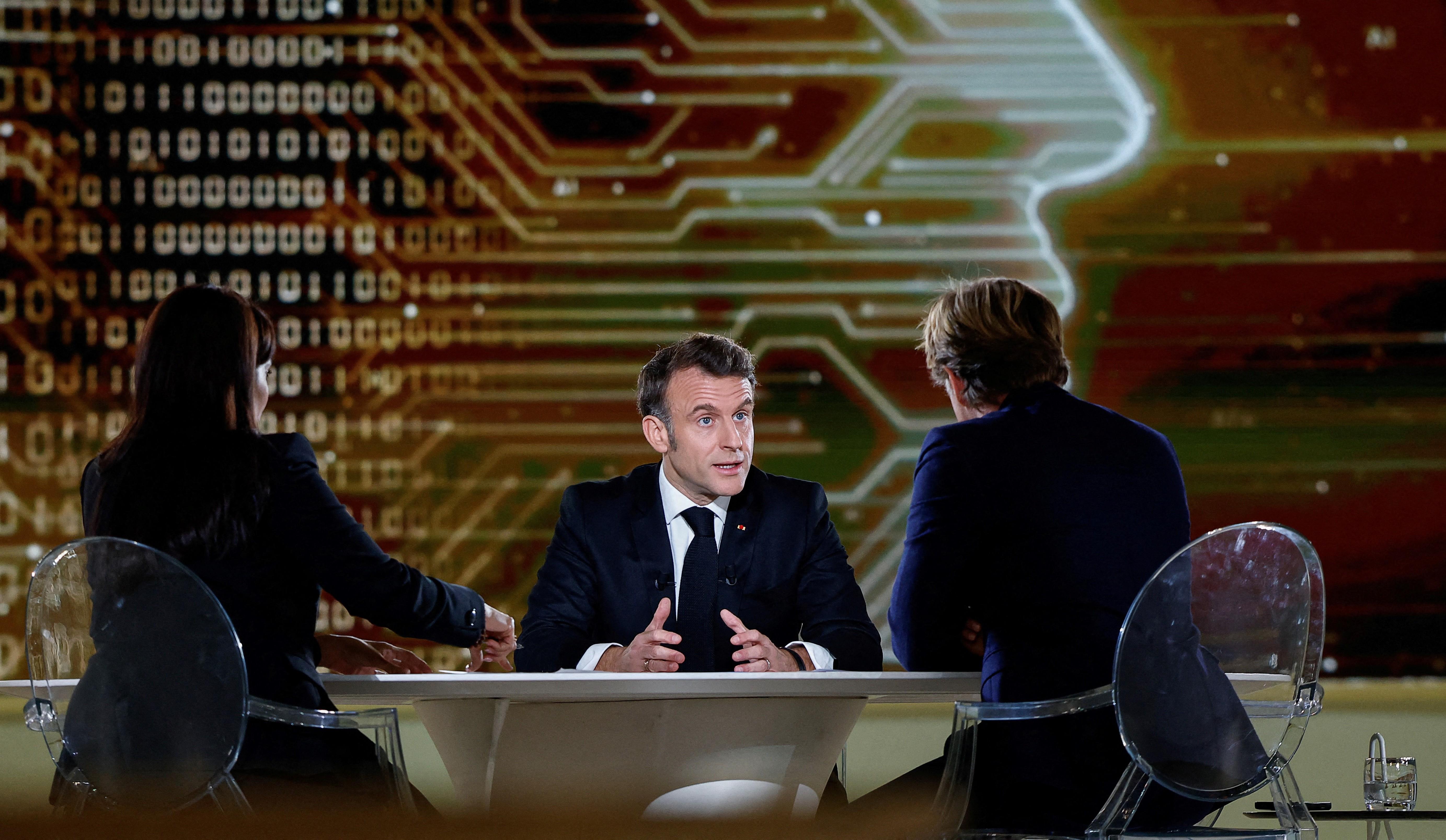 Intelligence artificielle : Macron annonce un investissement de «109 milliards d’euros dans les prochaines années»