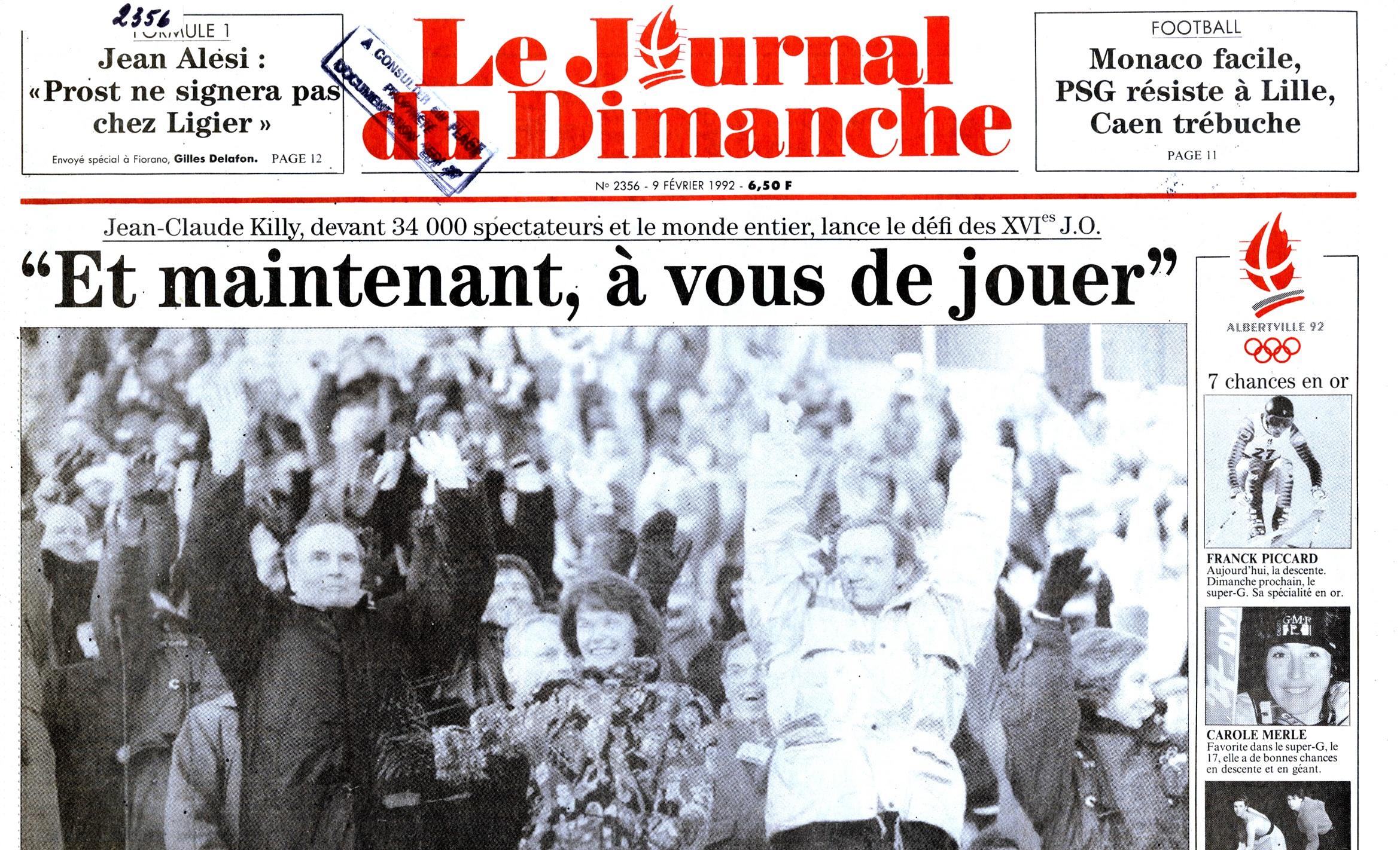 JO d’Albertville 1992 : la cérémonie d’ouverture spectaculaire qui a marqué l’histoire