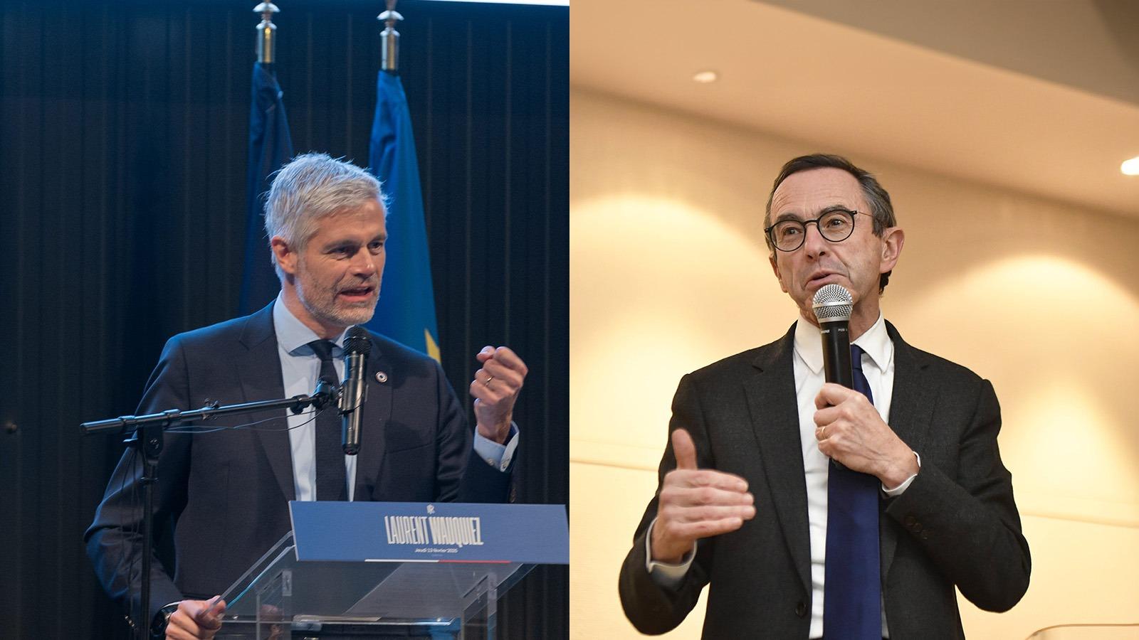 Les Républicains : comment Retailleau et Wauquiez veulent relancer la droite