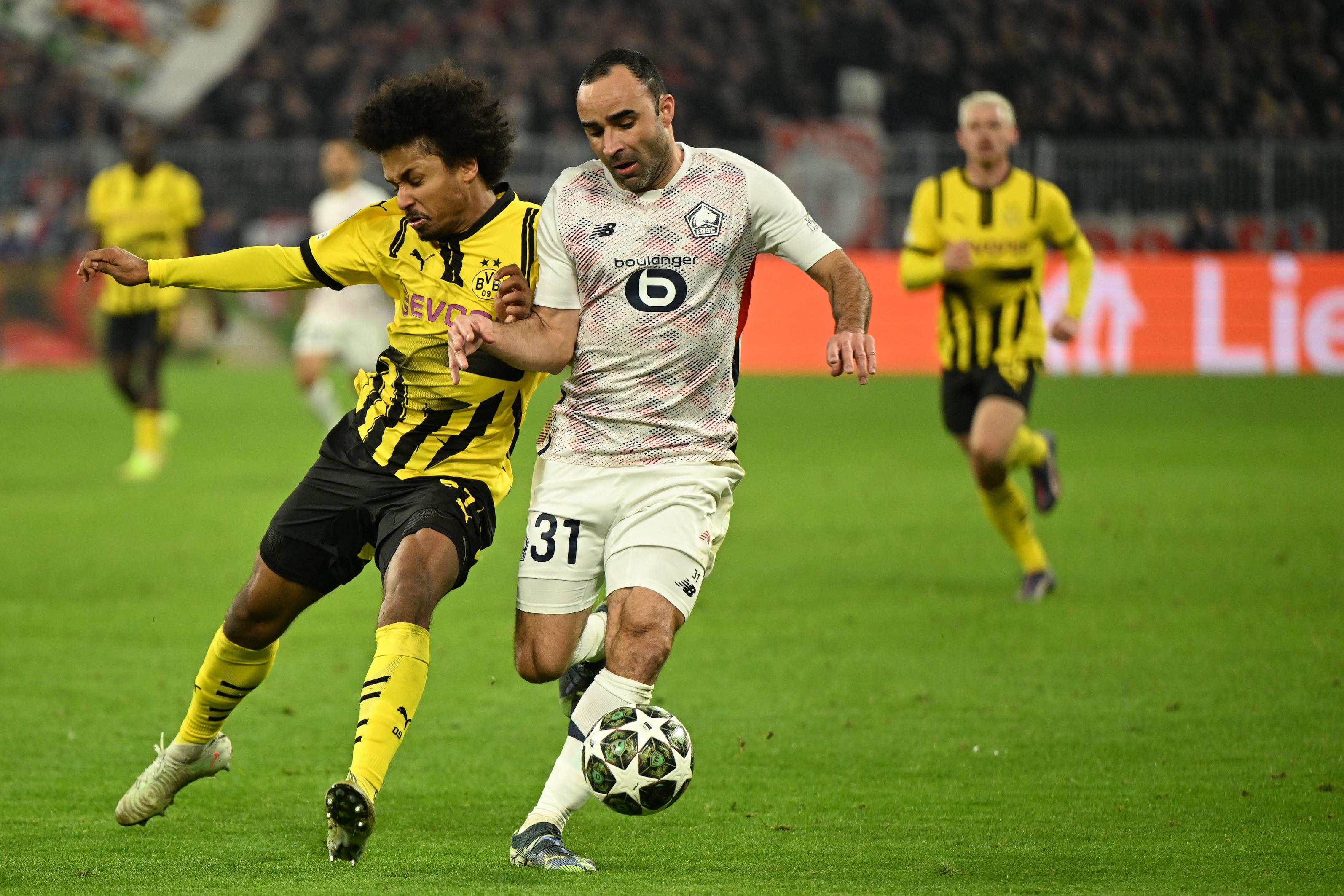 Ligue des champions : des Lillois valeureux arrachent le nul à Dortmund
