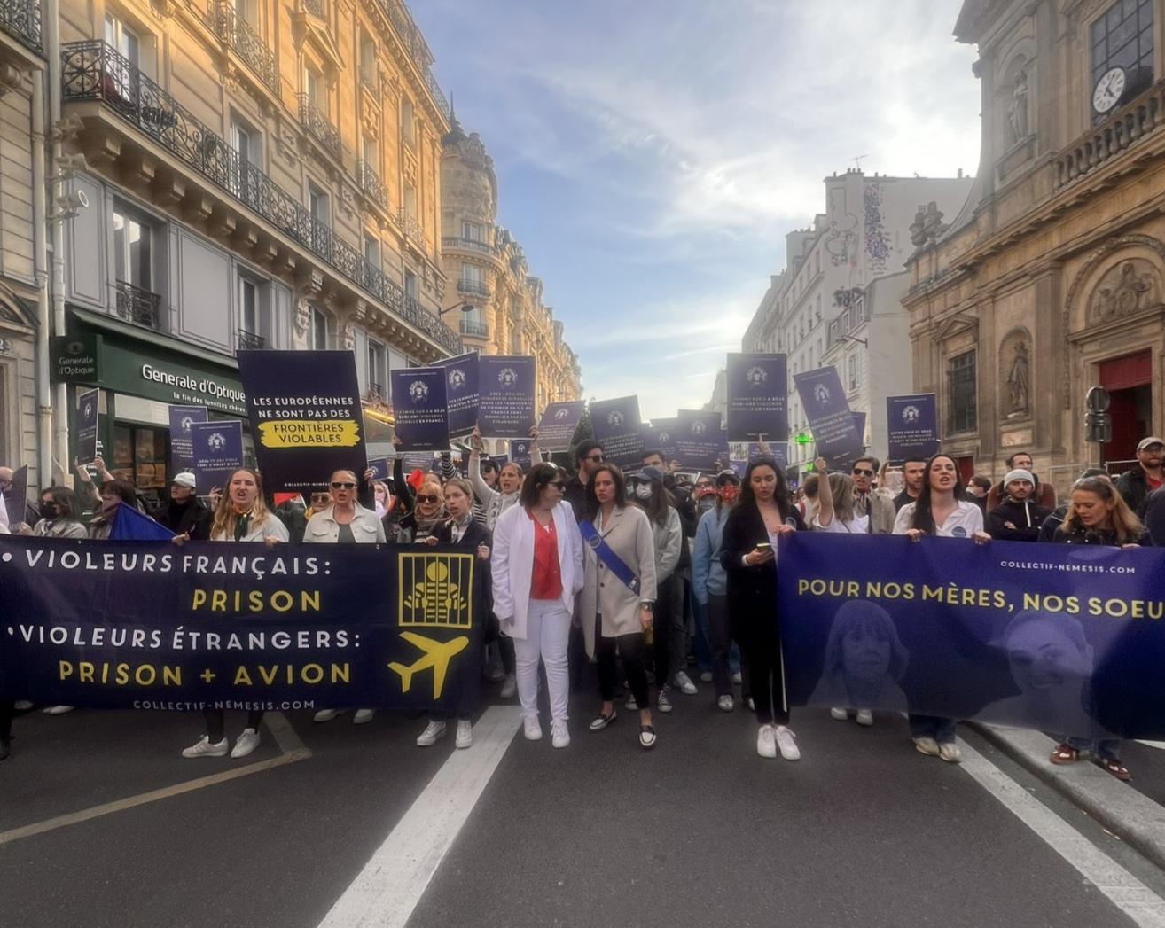 Journée des droits des femmes : le collectif Némésis chahuté et menacé lors de la manifestation féministe