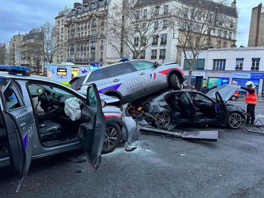 Paris : 8 policiers blessés après un refus d’obtempérer dans le 14e arrondissement