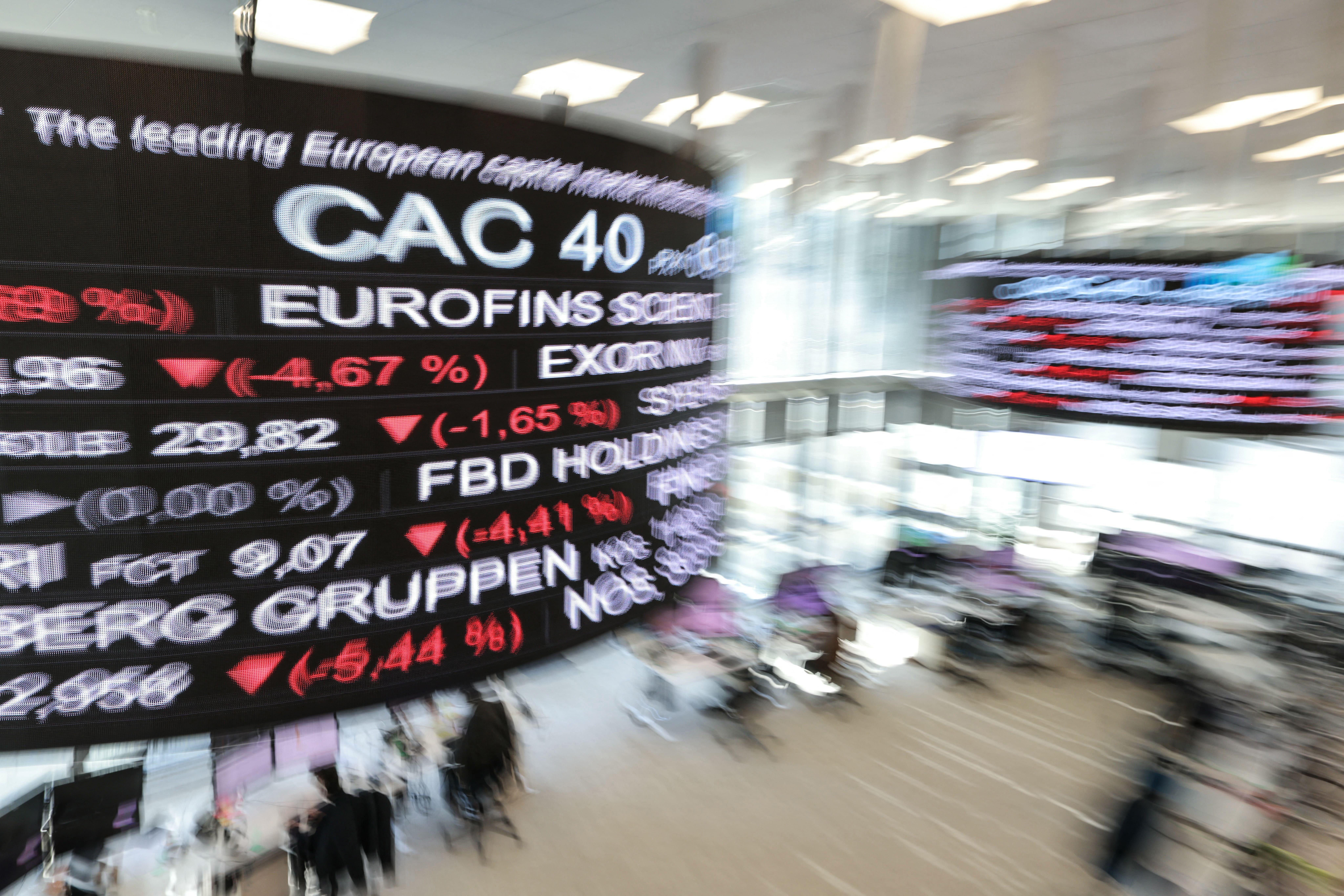 Guerre commerciale : les Bourses européennes, dont le CAC 40, terminent en forte hausse